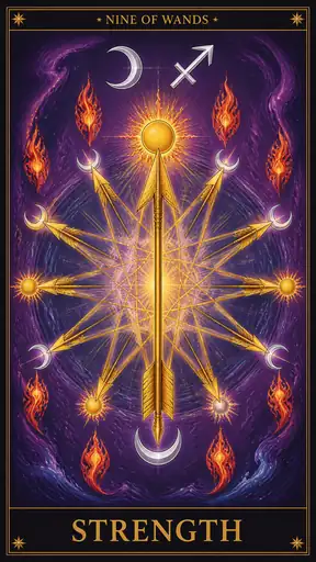 Nine of Wands — Strength