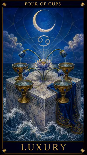 Four of Cups — Luxury