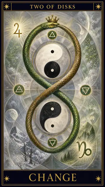 Two of Disks — Change
