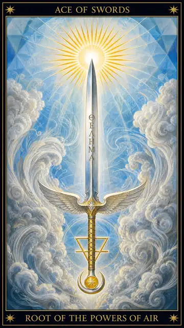 Ace of Swords — Root of the Powers of Air
